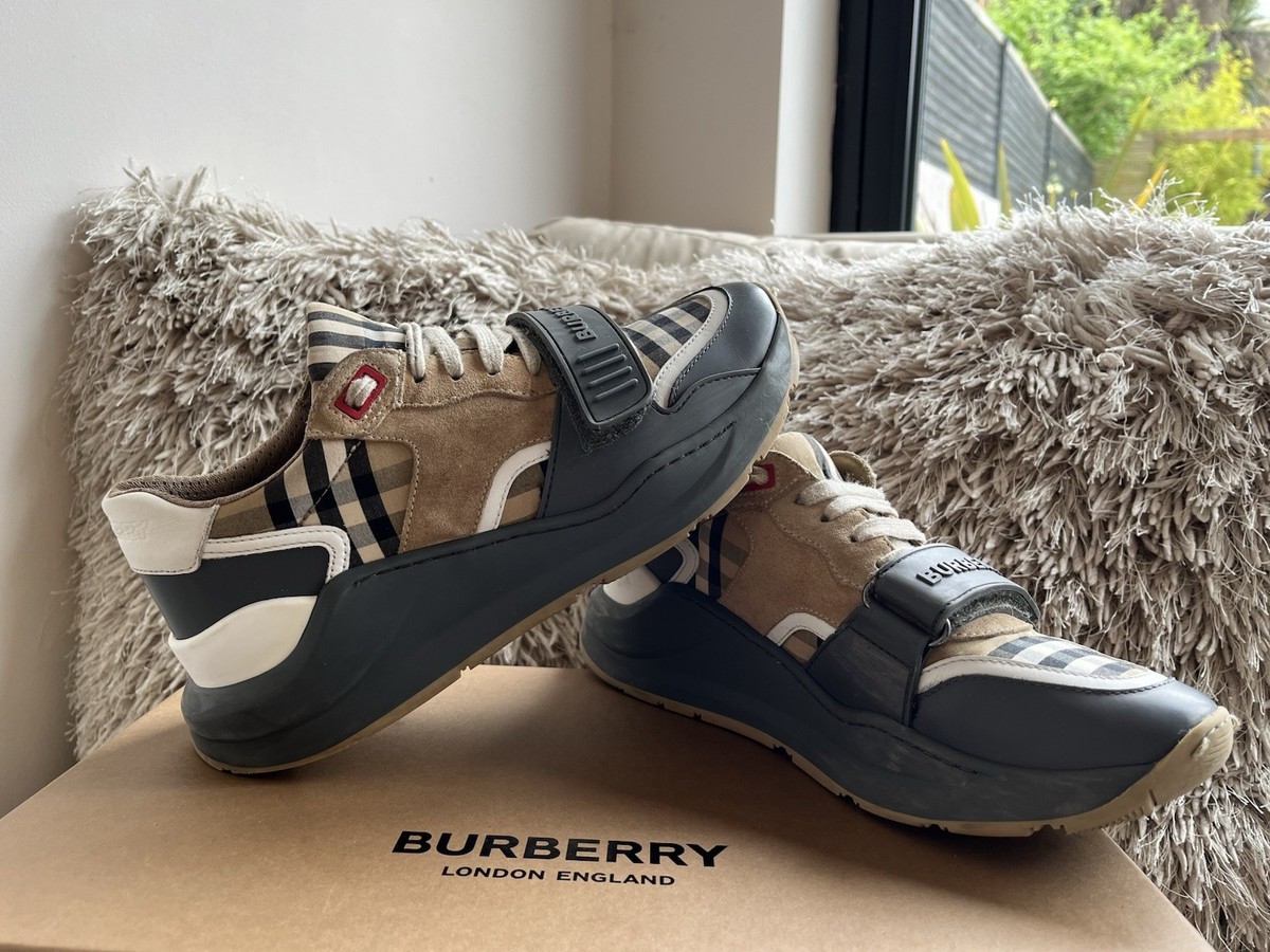 Burberry Sneakers Burberry Sale Damen Leather Sneakers Burberry