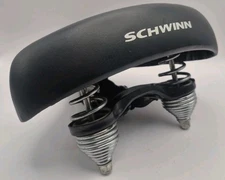 Vintage Viscount SVT-1  Schwinn Bike Seat Black Spring