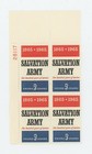 SALVATION ARMY 100TH ANNIVERSARY STAMP - PLATE BLOCK OF 4 STAMPS - SCOTT #1267 — photo 1