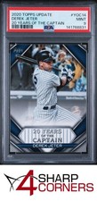 2020 TOPPS UPDATE 20 YEARS OF THE CAPTAIN #YOC14 DEREK JETER HOF POP 2 PSA 9