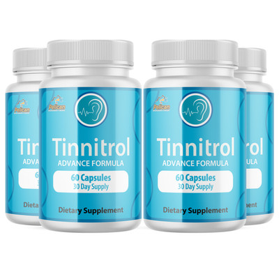 Tinnitrol- Nerve Support- 4 Bottles- 240 Capsules