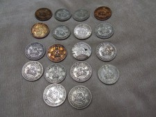 OFFERS  COMBINE  BRITISH SILVER COIN GEORGE VI - 1942 SHILLING - 1 PER SALE