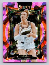 2025 Panini Select WNBA #71 Marina Mabrey Pink Ice Prizms
