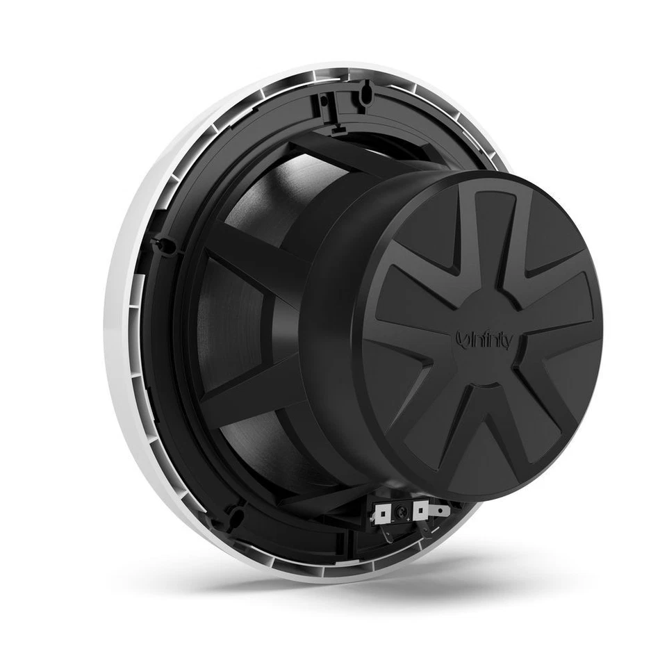 Динамик морской лодочный Infinity 822MLW 8 дюймов белый RGB-освещение отремонтированный одинарный - Изображение 4 из 4