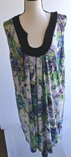 Casual Living 1X Floral Dress Mid Length Cottage Core Party Casual 
