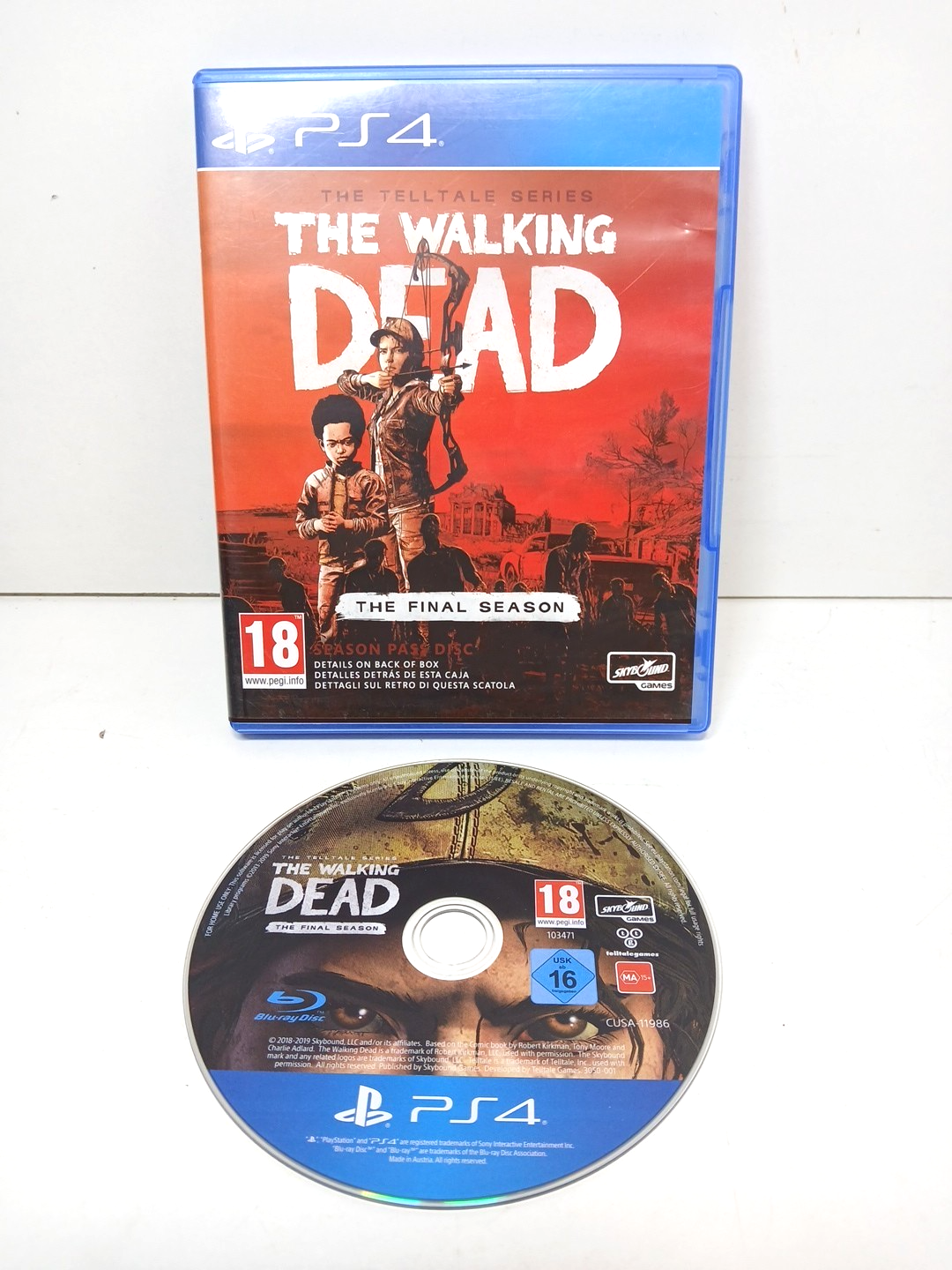 The Walking Dead The Final Season PS4 PS5 Compatible Sony PlayStation