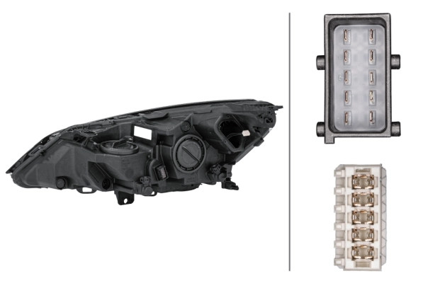 Projecteur principal Hella 1EL 354 829-021 pour OPEL 39081893 avec éclairage halogène intégré