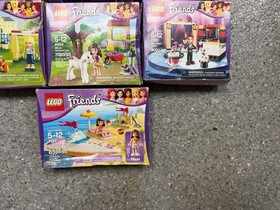 Lot Of 7 Lego Friends Sets 100% Complete Heartlake City Retired 3937, 41001