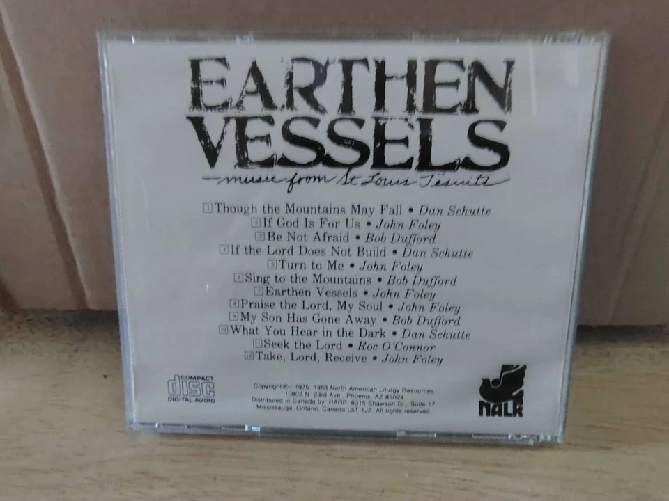 Earthen Vessels Music from the St. Louis Jesuits CD Gently Used — 第 2/3 张图片