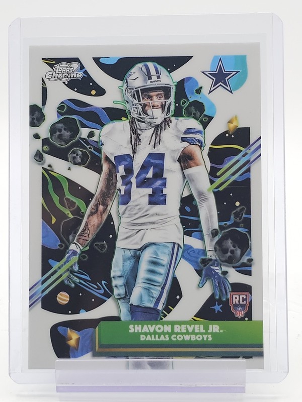 SHAVON REVEL JR. 2025 TOPPS COSMIC CHROME ROOKIE WHITE HOLE REFRACTOR #130 Q4193