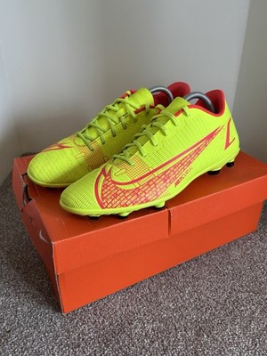 Nike Mercurial Vapor 14 Club FG MG Fußballschuhe Volt gelb Größe 9 zweimal getragen