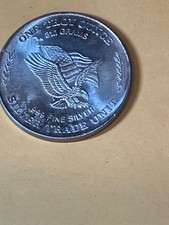 1981 U.S. Strategic Stockpile 1 oz .999 Silver Trade Unit Round 99.00 per troy oz