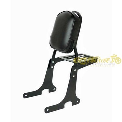 Driver backrest Spaan black with luggage rack Victory Judge