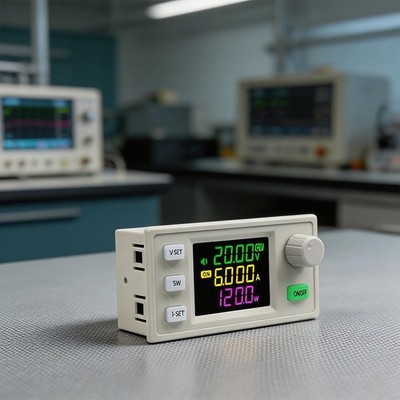 CNC SK120X Adjustable DC Converter with MPPT and LCD Display 120W Output