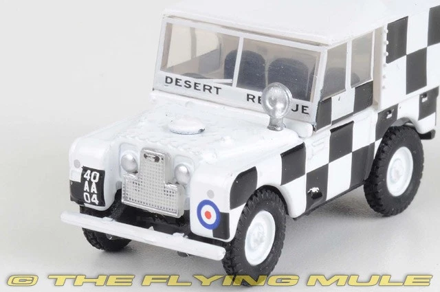 Oxford Diecast 1:76 Land Rover Serie I SWB RAF Equipo de Rescate del Desierto Foto 3 de 4