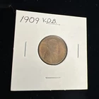 1909 VDB Lincoln Wheat Cent Penny 1c - Red-Brown / Beautiful Coin! - No Reserve!