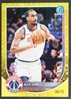 2025 Bowman Basketball Yellow X-Fractor Alex Sarr #BCV-99