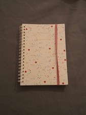 Carnet à spirale neuf – pages vierges – pratique et joli