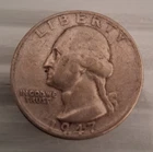 1947 S Silver Washington Quarter