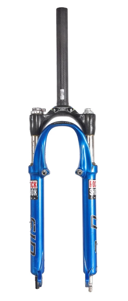 RockShox SID World Cup Dual Air 26" Mtn Bike Fork Carbon Ti 80mm Disc FOR PARTS - Image 2 of 4