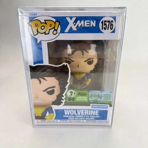 Funko Pop! Wolverine (Classic Unmasked) #1576 w/ Protector LE 5000 ECCC