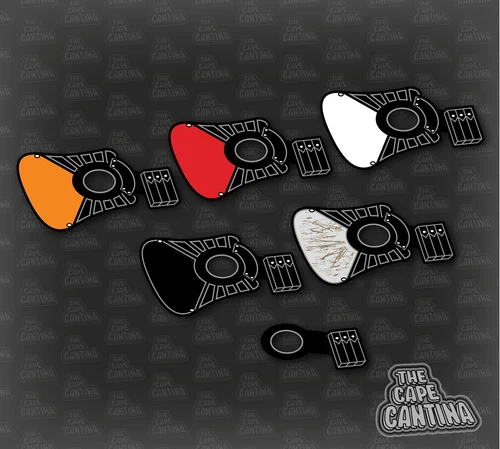 Star Wars Empire Stormtrooper Ranked Pauldron Custom Cloth Accessory for LEGO