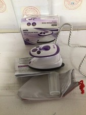 ANSIO Travel Iron Quilting Mini Steam Generator Craft Iron - Purple/White