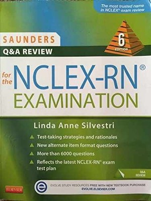 Saunders Q & A Review for the - Paperback, by Silvestri PhD RN - Very Good