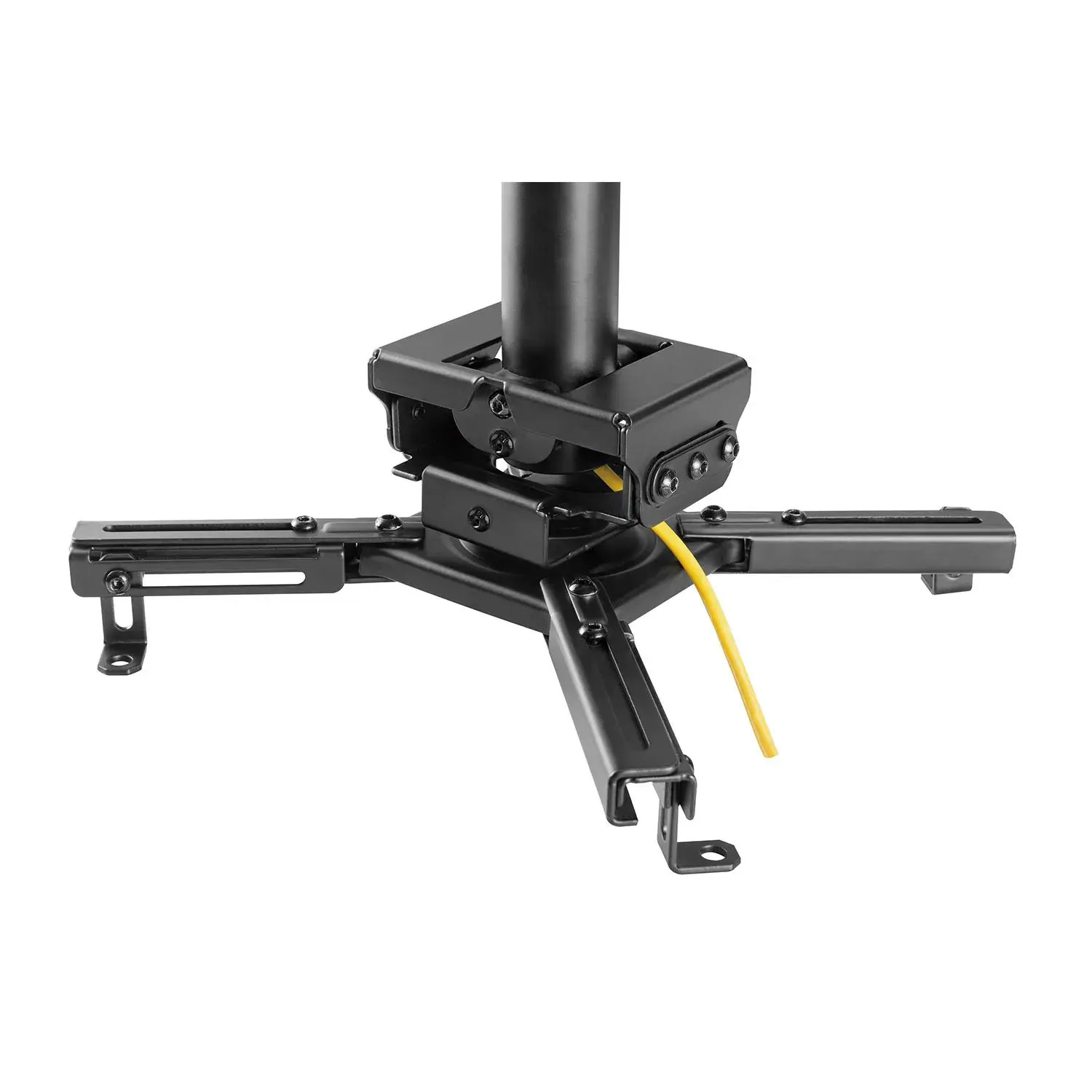 Support projecteur plafond Noir | Ajustable 75-115 cm - 4