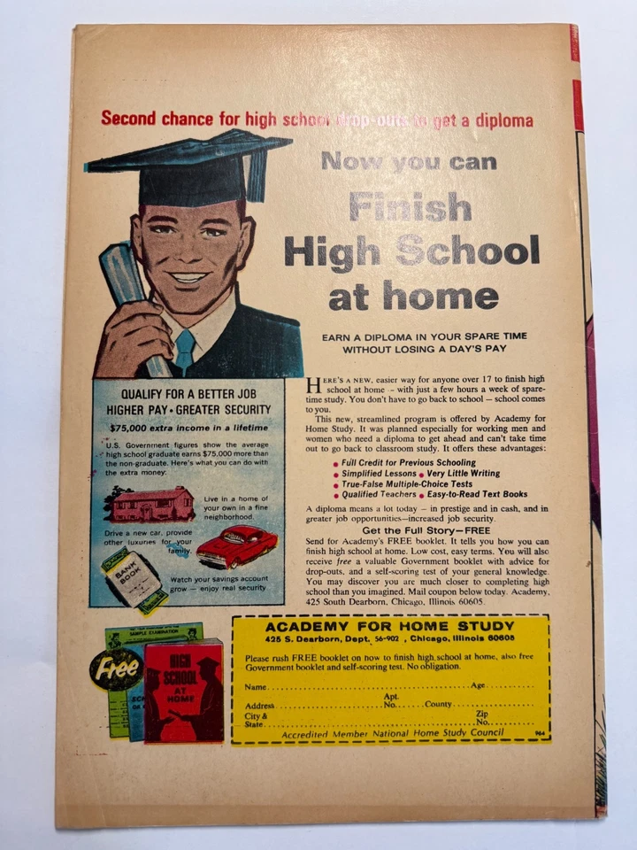 GHOSTLY TALES #81, 84, 93 Lot of 3 - Charlton 70s Horror Comics Very Fine - 7.5 - Image 4 of 4