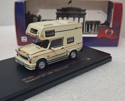 (1) Trabant 601 1980 Trabicamp Wohnmobile beige 1:43 IST IST293 EXTREM SELTEN!!