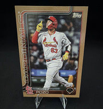 2025 Topps Update Gold /2025 Yohel Pozo #US120 St. Louis Cardinals