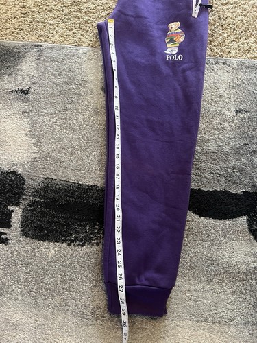 POLO RALPH LAUREN Black Label Polo Bear Sweatpants Size Large Rare - Picture 6 of 6