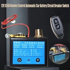 Car Battery Disconnect Switch Cut Off Isolator with Wireless Remote Control