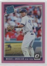 2018 Donruss Optic Rated Pink Prizm Miguel Andujar (New York) #31 Rookie RC 0jl4