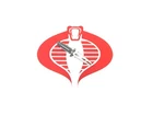 GI Joe VS Cobra Weapon Cobra Commander v2 Dagger 1:6 Original Figure Accessory