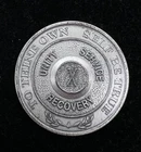 1/2 oz Silver .999 Medal-  Serenity Prayer AA Token Recovery Coin - 10 Years X