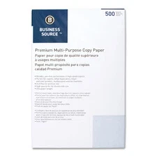 Business Source BSN36590 Multipurpose Paper- 92 Bright- 20lb.- 11in.x17in.- 5...
