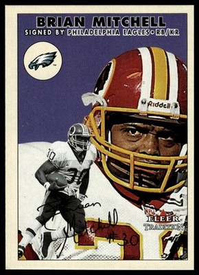 2000 Fleer Tradition #178 Brian Mitchell