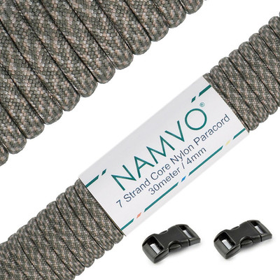 550 Paracord Mil Spec Type III 7 Strand Parachute Cord Total Length 100ft/30 Met