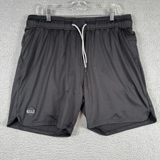 BYLT Training Short Mens XXL Black  6" Lined Active Gym Workout Run Exercise