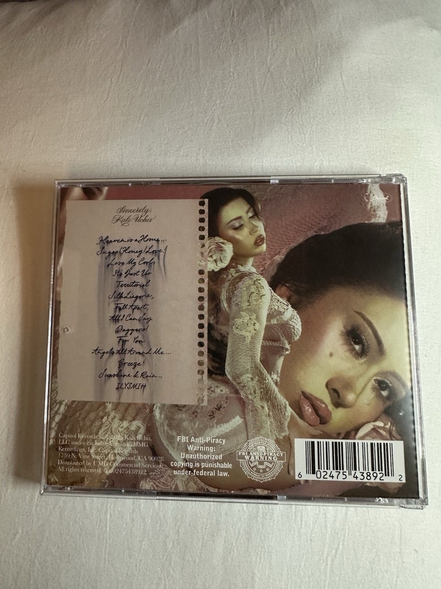 Kali Uchis Sincerely Pink CD Autographed Art Card Insert | eBay