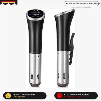 Sous Vide, Wancle Sous Vide Garer Stick 1100 W IPX7 Waterproof Precision Cooking