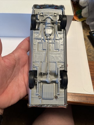 1977 Dodge Monaco Plastic Promo Model 1/25 Scale Silver Cloud With Box - Picture 10 of 12