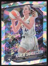 2025 Panini Prizm WNBA Ice Prizm Karlie Samuelson Card #102 - Minnesota Lynx