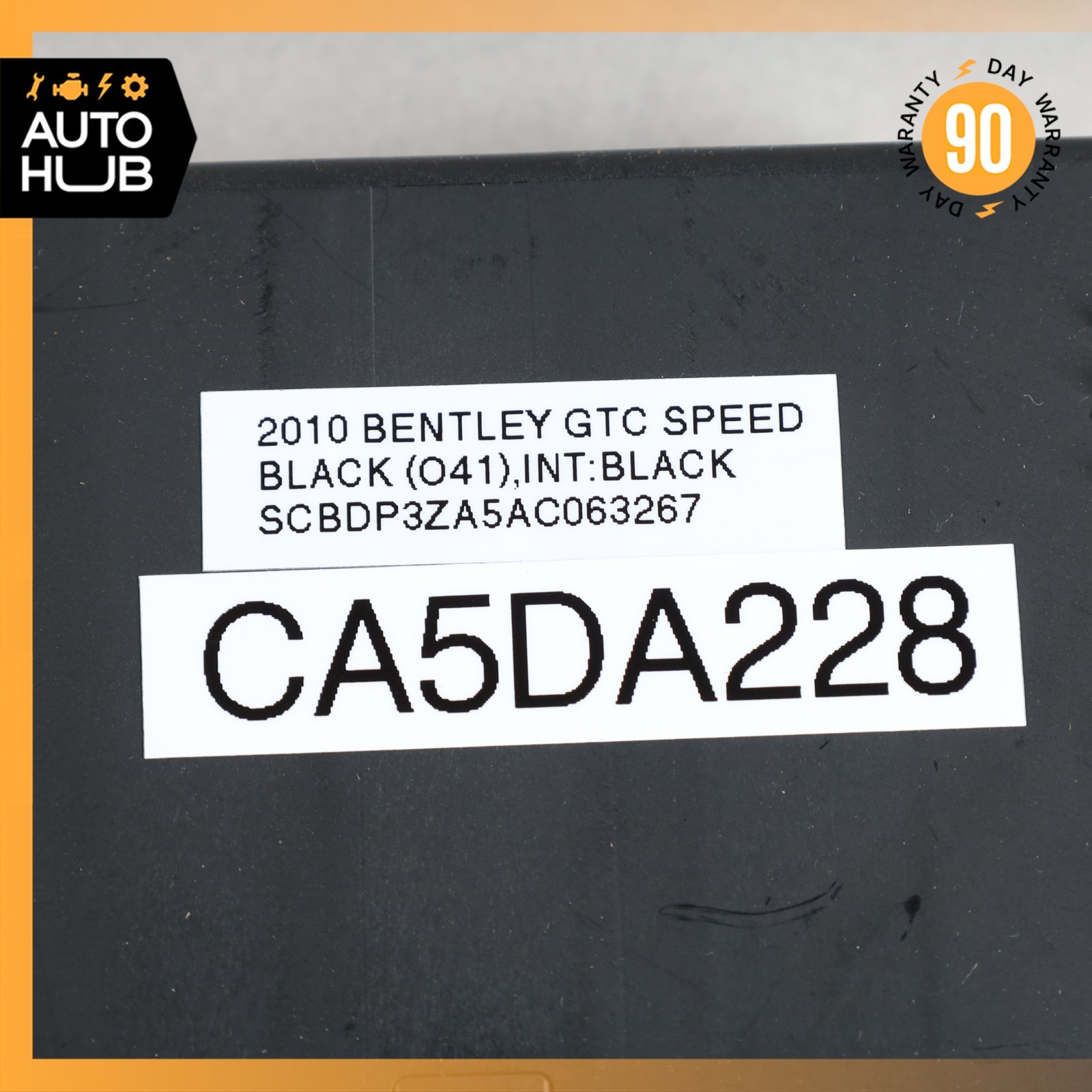 09-11 Bentley Continental GTC GT Park Parking Assist Control Module OEM