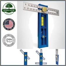 Durable Measuring Tool with Stainless Steel and Plastic Polymer Construction
