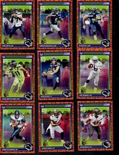 2024 SCORE A TREAT PUMPKIN ORANGE Football - 251-300 ROOKIES 1-100