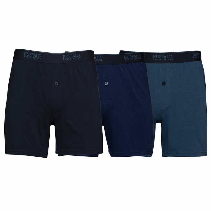 Buffalo Men's Knit Set 3 Boxer - Image 4 of 4