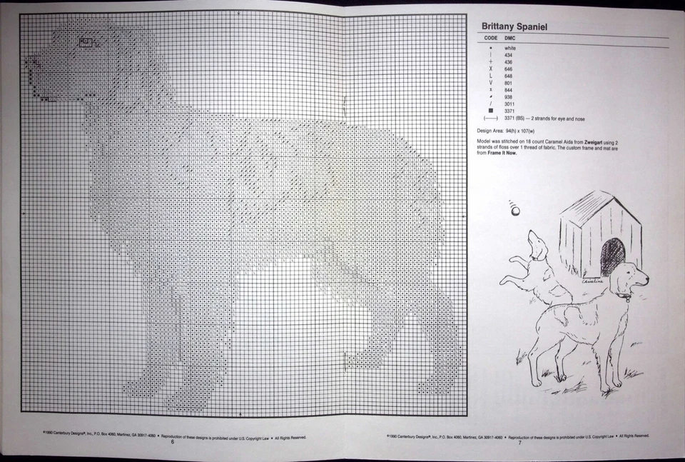 VINTAGE CANTERBURY DESIGNS MAN'S BEST FRIEND COLLECTION MARY ELLEN YANICH - Image 4 of 4